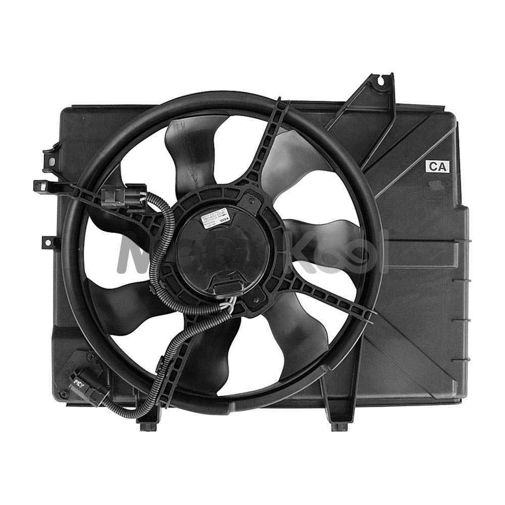 Radiator Fan Assembly Aftermarket Suits Hyundai Getz TB 2005 to 2011 MotorKool